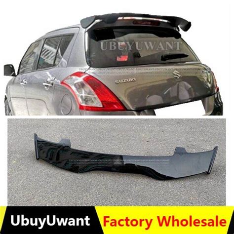 Universal Trunk Spoiler For Suzuki Swifts Spoiler Abs Plastic Carbon