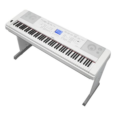 Yamaha DGX 660WH Digital Piano White Rich Tone Music