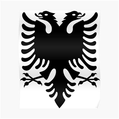 "Albanian Eagle Flag" Poster for Sale by Magnum-art | Redbubble