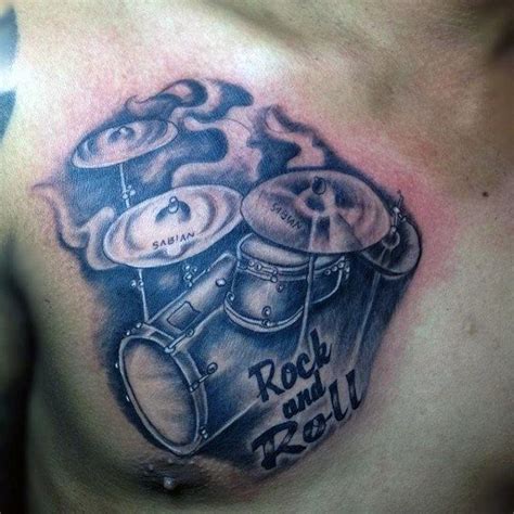 Stunning Drum Tattoos For Men Inspiration Guide Drum Tattoo