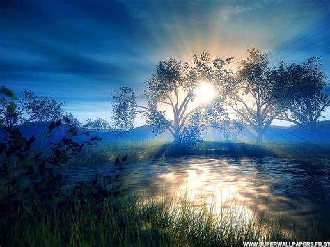 Soleil rayonnant, magnifique