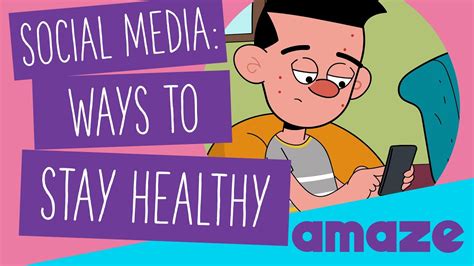 Social Media Ways To Stay Healthy YouTube