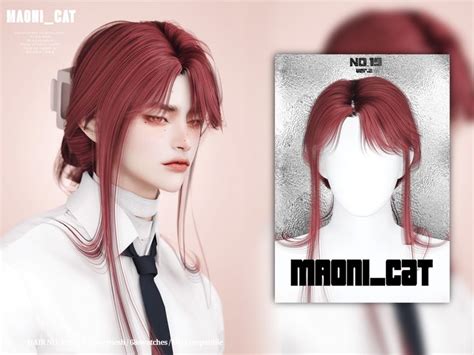 Maoni Cat May Preview Maoni Cat In 2024 Sims Hair Sims 4 Hair