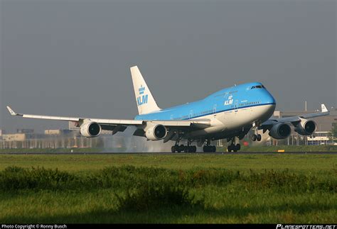 Ph Bfb Klm Royal Dutch Airlines Boeing 747 406 Photo By Ronny Busch