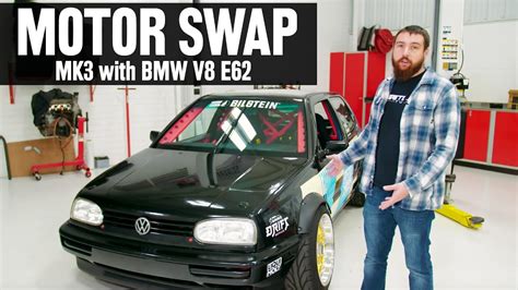 Bmw M62 V8 Swap Vw Mk3 Golf Summer Drift Series Presented By Liqui