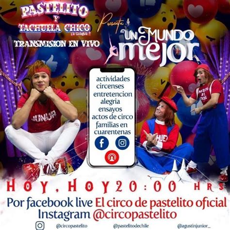 Circo Pastelito y Tachuela Chico Vía Streaming Chile