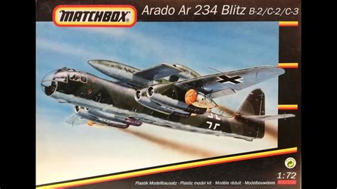 Matchbox Arado Ar234 Blitz V1 1 72 Review YouTube