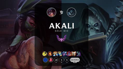 Akali Mid Vs Karthus EUW Master Patch 13 8 YouTube