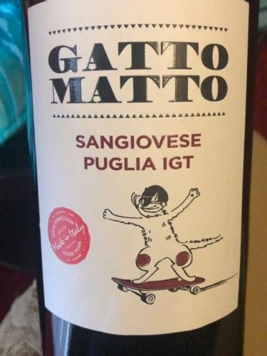 Villa Degli Olmi Gatto Matto Sangiovese Vivino US