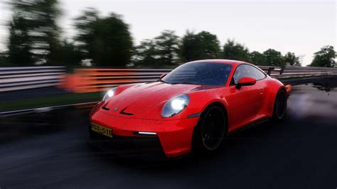 Ultra Realistic Graphics Mod Assetto Corsa Porsche 911 Gt3 2022 992 Nordshleife Tourist