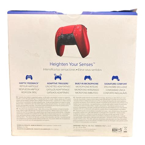 Sony DualSense Wireless Controller for PlayStation 5 - Volcanic Red ...