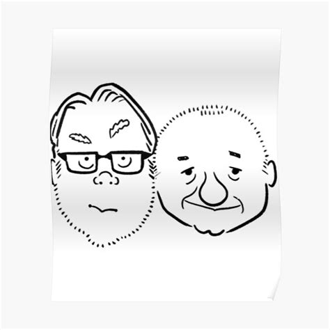 Vic And Bob Poster By Ronardiofusion Redbubble