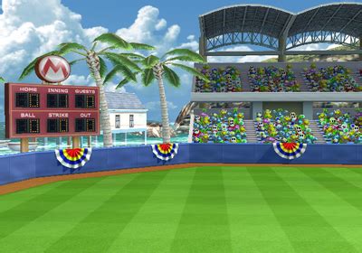 Mario Stadium (baseball stadium) - Super Mario Wiki, the Mario encyclopedia