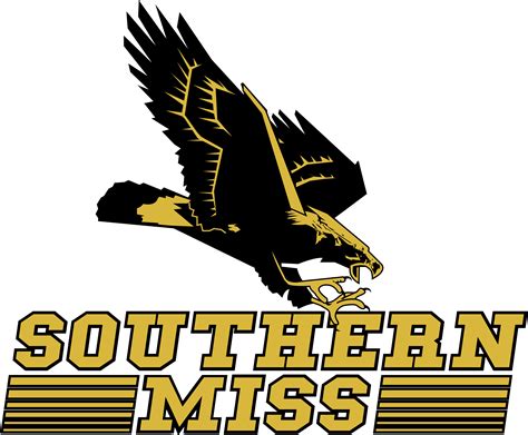 Southern Miss Golden Eagles Logo Png Transparent - Southern Miss Golden ...