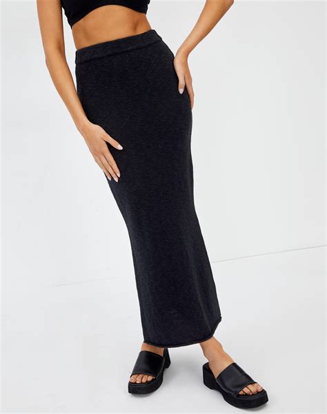 Glassons Black Midi Skirt Dresses Images