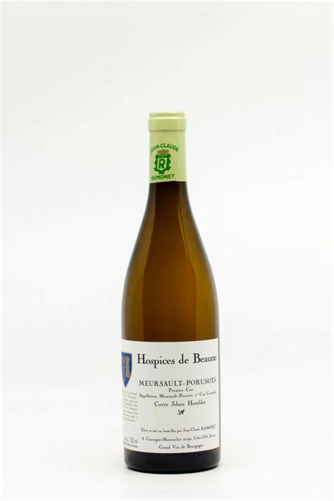 Jean Claude Ramonet Hospices De Beaune Meursault Er Cru Le Poruzots