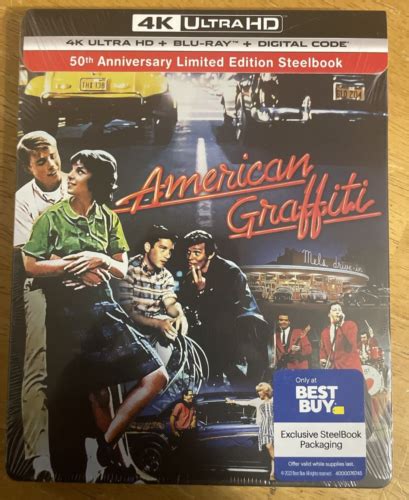 American Graffiti 4K UHD BLU RAY EXCLUSIVE STEELBOOK EDITION EBay