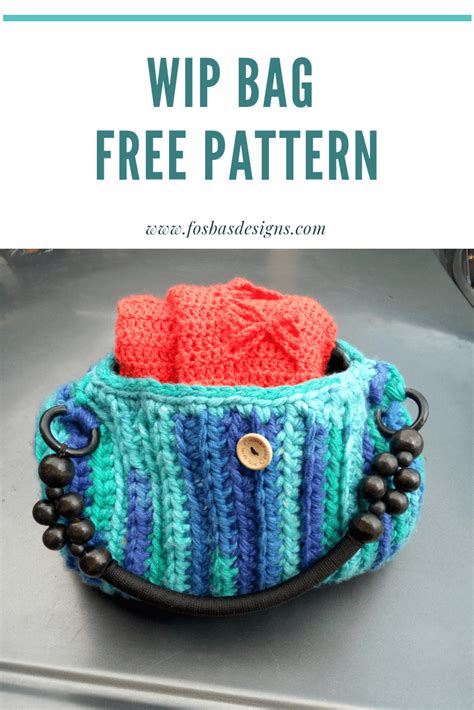 Chunky Crochet Bag Pattern Fosbas Designs