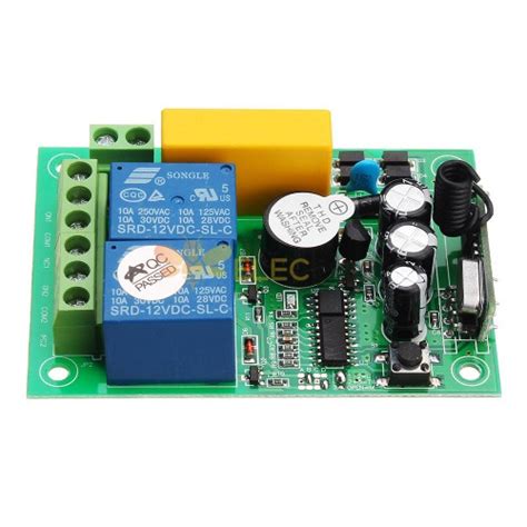 Mhz Ac V Channel Wireless Remote Control Switch Module Ak Rk S