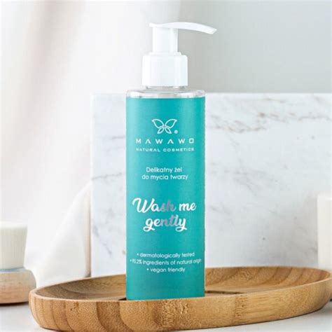 Delikatny żel do mycia twarzy WASH ME GENTLY Mawawo 200 ml NATURANIA