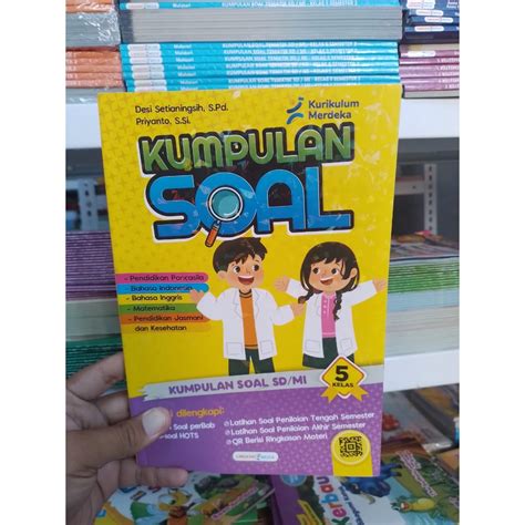 Jual Kumpulan Soal Soal Tematik Sdmi Kelas 1 6 Lingkar Media