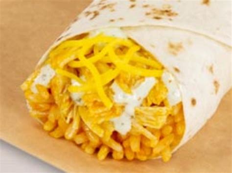 What Is In A Shredded Chicken Burrito At Taco Bell - Burrito Walls