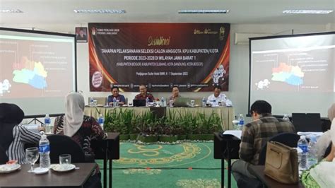 Pendaftaran Seleksi Calon Kpu Kabupaten Dan Kota Bogor Dibuka Lead Co Id