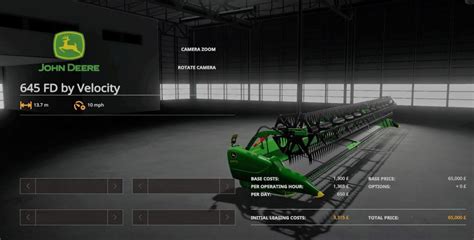 John Deere 645fd V 1 0 Fs19 Mod