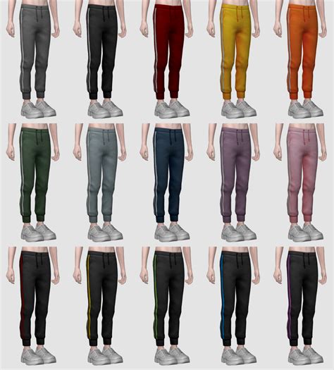 Nell Le Male Sport Pants Hq Compatible Base Emily CC Finds