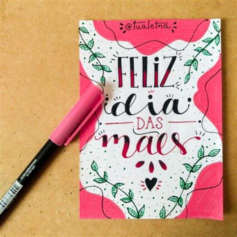 Lettering Dia Das Mães - Lettering dia das mães | Ideias para o dia das mães, Ideias de presente ...