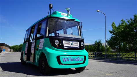 University Of Waterloo Launches Canadas First Driverless Autonomous