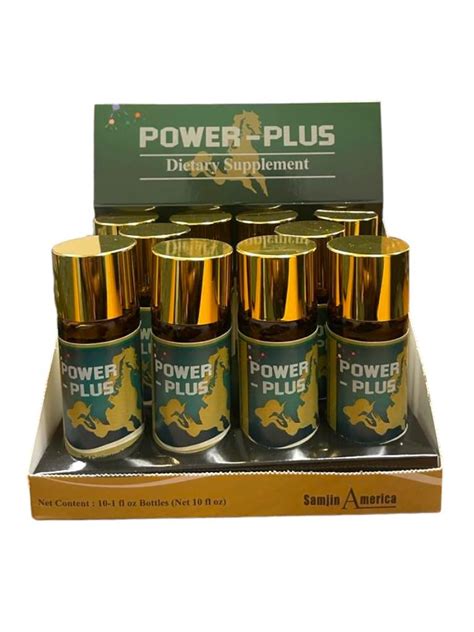 Amazon.com: POWER-PLUS 10 Bottles Super Power-Plus Botanical Blend ...