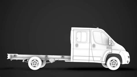 Ram Promaster Cargo Chassis Truck Crew Cab 4035xl Wb 2019 3d Model By Creator 3d