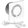 Virone BF 100 Extracteur D Air 100 Mm Montage Mural Ventilateur