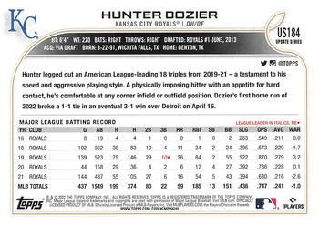 Topps Update Us Hunter Dozier Trading Card Database