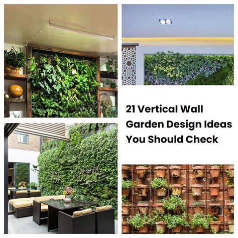 21 Vertical Wall Garden Design Ideas You Should Check | SharonSable