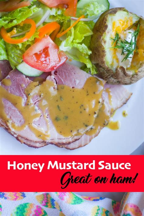 Honey Mustard Sauce for Ham | Hilda's Kitchen Blog