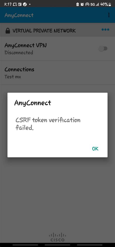 How Can I Fix This Cisco Anyconnect Azure Saml Csrf Token Error R Azure