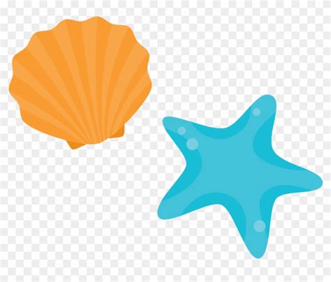 Shore Seashell Beach Beach Shell Cartoon Shell Free Transparent Png