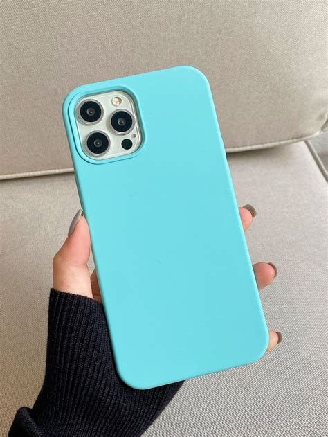 Plain Silicone Phone Case | Teal phone case, Silicone phone case, Case