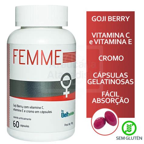 Kit Vitaminas Para Mulher Belt Nutrition Femme C Psulas No Shoptime