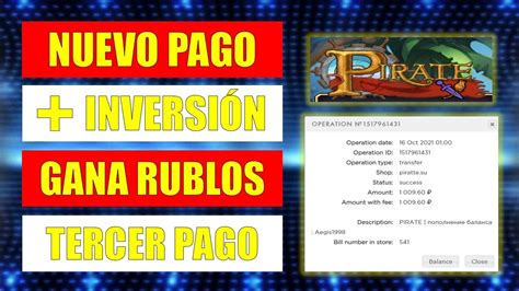 1 000 Rublos 14 08 USD Invirtiendo En Pirata Como Ganar Dinero