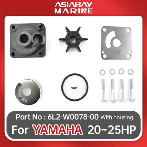 Water Pump Impeller Repair Kit For Yamaha Outboard 20hp 25hp With