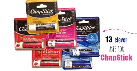 13 Clever Uses for Chapstick - One Crazy Mom