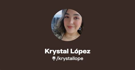 Krystal López Instagram TikTok Linktree