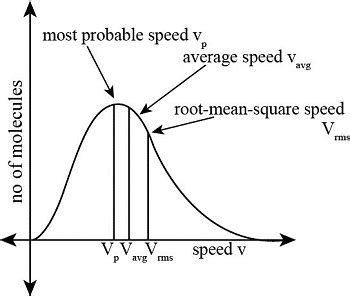 Graphically Demonstrate And Then Discuss Why The Average Speed Of Gas