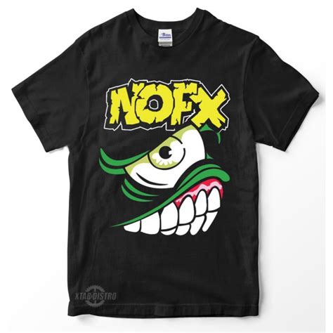 Kaos nofx Mons tour Premium เสอยดลาลอง แขนสน คอกลม พมพลาย nofx