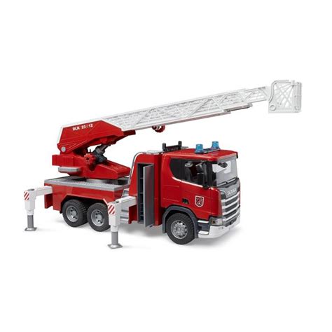 Bruder 03591 Scania Super 560R Truck Fire Engine With Ladder Water