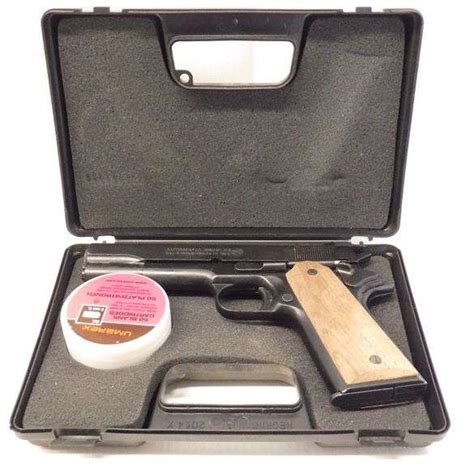 Automatic Bruni 96 Kal 8mm Air Pistol Made In Italy Includes 50