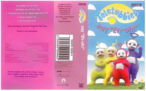 Teletubbies Say Eh Oh Uk Audio Cassette Cover By Gikesmanners1995 On